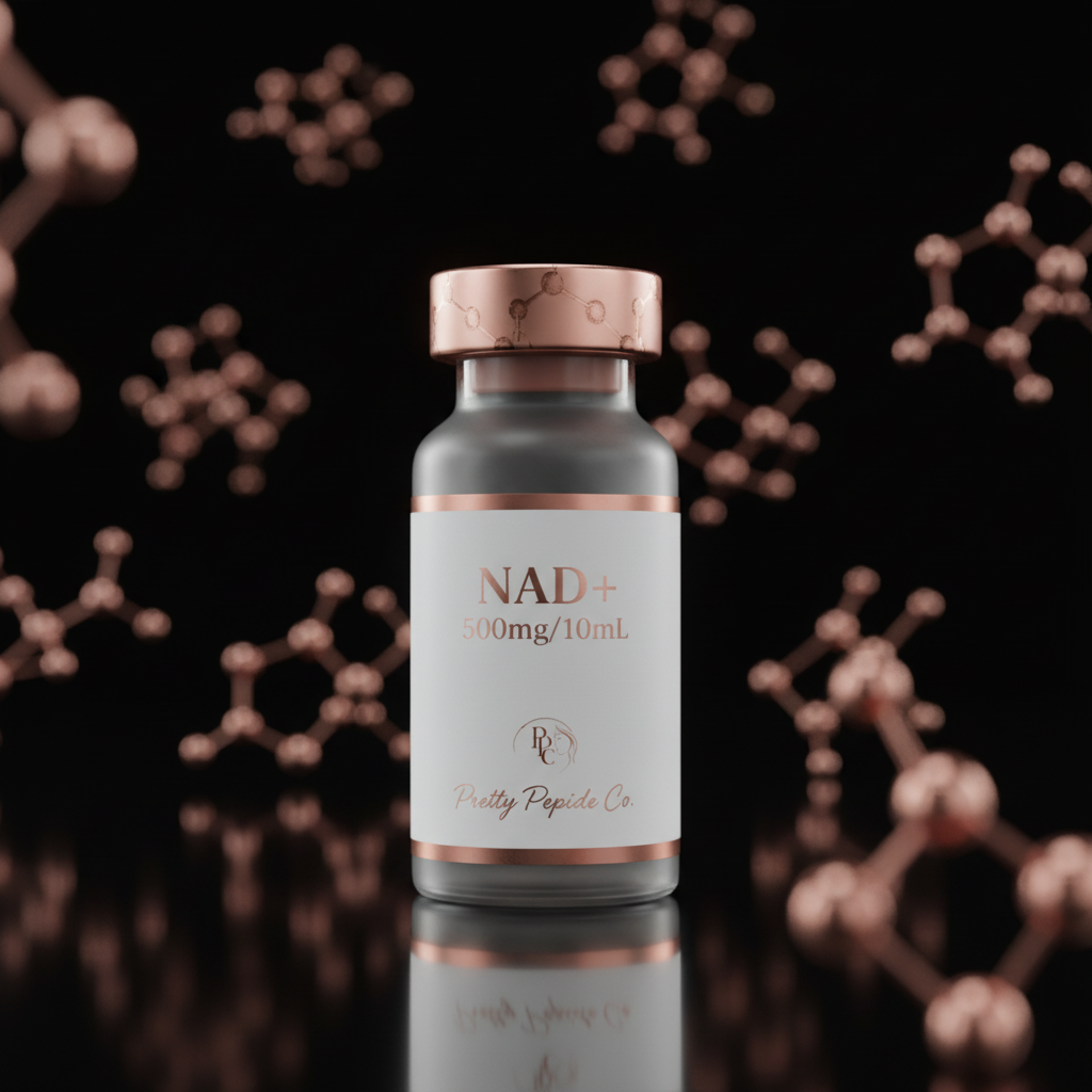 NAD+ 500mg/10mL - Pretty Peptide Co